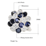 New Jewelry Ring Trendy Engagement Wedding Jewelry Anillos Rou