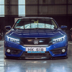 10th gen Civic LED DRL Front Light with Audi Style Turn Signal
