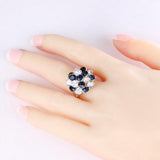 New Jewelry Ring Trendy Engagement Wedding Jewelry Anillos Rou