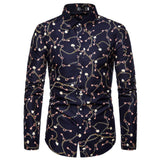 Men Long Sleeve Printed Shirt