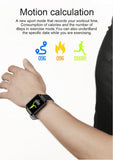 F3 Smart Watch Blood Pressure LED Touch Screen Waterproof Hear