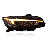 10th gen Civic LED DRL Front Light with Audi Style Turn Signal