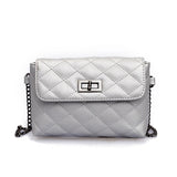 Fashion Women Chain Crossbody Messenger Bag PU Leather Shoulde