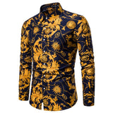 Shirt Men Clothing M-5XL Long Sleeve