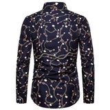 Men Long Sleeve Printed Shirt