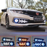1Set 2019~2020Y Car Bumper Head Light For Honda Civic