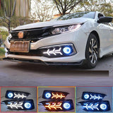 1Set 2019~2020Y Car Bumper Head Light For Honda Civic