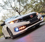 1Set 2019~2020Y Car Bumper Head Light For Honda Civic