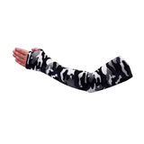 1 Pair Fishing Arm Sleeves Breathable Outdoor Cycling Running Arm Warmers Protectors For Sun Protection Sleeves Compression
