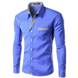 Long Sleeve Shirt Men Slim fit  Dress Shirt