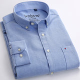 Oxford Casual Shirt Front Patch Chest Pocket