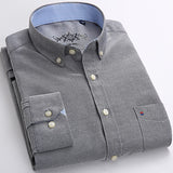 Oxford Casual Shirt Front Patch Chest Pocket