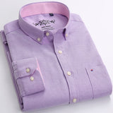 Oxford Casual Shirt Front Patch Chest Pocket