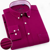 Oxford Casual Shirt Front Patch Chest Pocket