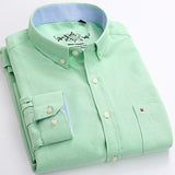Oxford Casual Shirt Front Patch Chest Pocket