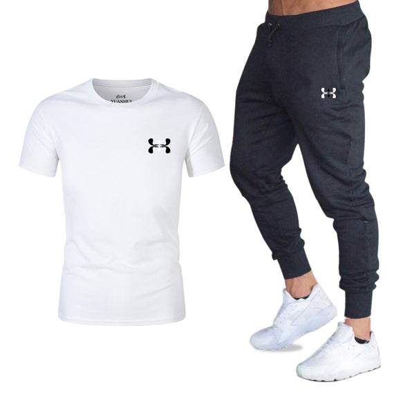 Hot men's sets t shirts + pants t