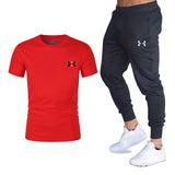 Hot men's sets t shirts + pants t