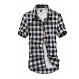 Red And Black Plaid Shirt Men Shirts 2020