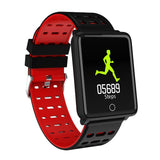 F3 Smart Watch Blood Pressure LED Touch Screen Waterproof Hear