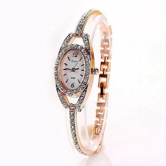 Quartz Bracelet Watch for Women Diamond Stainl
